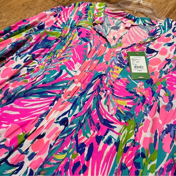 Lilly Pulitzer Tops Nwt Lilly Pulitzer Sarasota Tunic Top Blouse